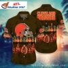 Wild Run Cleveland Hawaiian Shirt – Cleveland Browns Jungle Safari Edition
