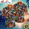Swaying Palms And Broncos Pride Denver Broncos Hawaiian Shirt