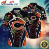 Tropical Touchdown Chicago Bears Hawaiian Shirt