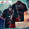 Palm Shadows Houston Texans Hawaiian Shirt – Twilight Beach Vibes