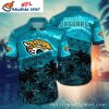 Turquoise Splash Jacksonville Jaguars Hawaiian Aloha Shirt