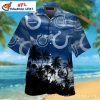 Surfing Skeleton – Indianapolis Colts Grateful Dead Tribute Hawaiian Shirt