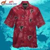 Sunset Palms Atlanta Falcons Hawaiian Shirt – Men’s Red Gradient NFL Style