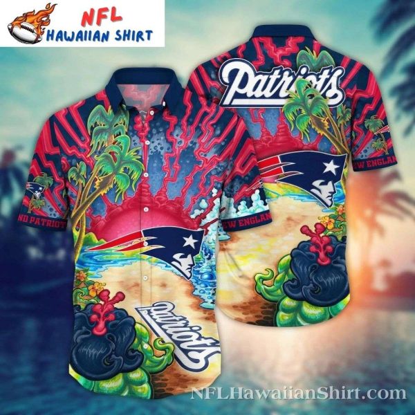 Volcanic Victory Patriots Hawaiian Shirt – Island Heat Fan Edition
