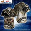 Buccaneers Splash Art Customizable Tampa Bay NFL Hawaiian Shirt