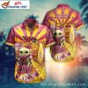 Arizona Cardinals Hawaiian Shirt – Mickey’s Surfing Adventure Edition