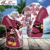 American Pride Cardinal – Arizona NFL Stars And Stripes Hawaiian Shirt