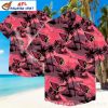 Cardinals Skyline Silhouette – Arizona Cardinals Tropical Hawaiian Shirt