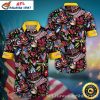 Classic Car Tropical Tour Edition Arizona Cardinals Hawaiian Shirt Mens