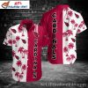 Crimson Floral Blitz – Arizona Cardinals Hawaiian Shirt Mens