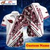 Floral Frenzy Arizona Cardinals Hawaiian Shirt – Exotic Bird Helmets Edition