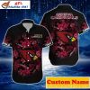 Floral Touchdown – Arizona Cardinals Tropical Hawaiian Shirt