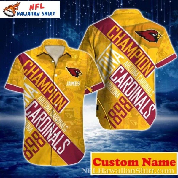 Golden Victory – Arizona Cardinals Hawaiian Shirt