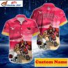 Golden Petal Arizona Cardinals Hawaiian Shirt