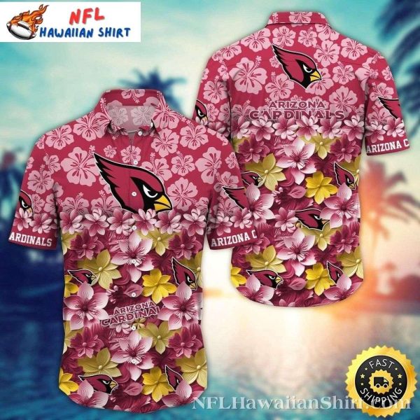 Hibiscus Cardinal Red – Arizona Cardinals Aloha Spirit Hawaiian Shirt