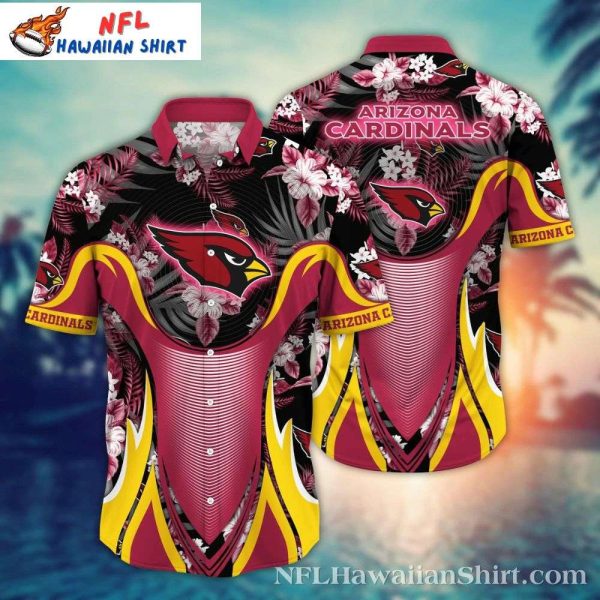 Island Tropics Cardinals Wave – Arizona Cardinals Hawaiian Shirt