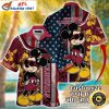 Mickey NFL Arizona Cardinals Tropical Hawaiian Shirt For Fans