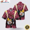 Mickey NFL Arizona Cardinals Hawaiian Shirt With American Flag