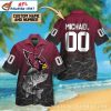 Palm Sunset Gridiron Glory – Arizona Cardinals Tropical Hawaiian Shirt