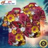 Snoopy NFL Arizona Cardinals Hawaiian Shirt With Autumn Graphics