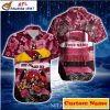 Sunburst Cardinal – Arizona Cardinals Vibrant Hawaiian Shirt