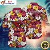 Sunset Palms – Arizona Cardinals Customizable Tropical Shirt