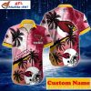 Sunny Bloom Arizona Cardinals Hawaiian Shirt – NFL Cardinals Tropical Floral Design