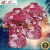 Tropical Helmets And Palm Trees – Arizona Cardinals Hawaiian Shirt