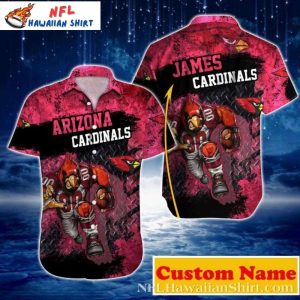 Twilight Rush – Arizona Cardinals Dynamic Hawaiian Shirt