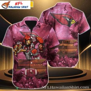 Vintage Cardinal Roost – Arizona Cardinals Hawaiian Shirt Mens