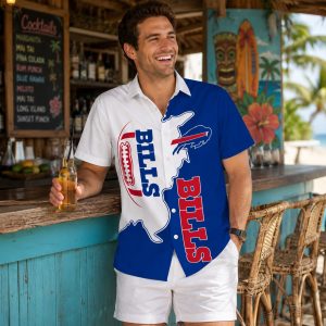Bills Aloha Shirt Customizable Team Name Graphics