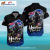 Buffalo Bills Aloha Shirt – Palm Trees And White Gradient