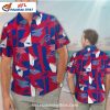 Buffalo Bills Aloha Shirt – Palm Trees And White Gradient