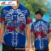 Buffalo Bills Aloha Shirt – Distressed Flag With Red Streaks