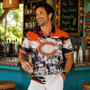 Best Bears Grandpa Ever Custom Hawaiian Shirt