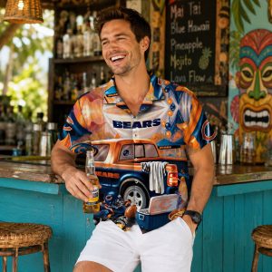 Chicago Bears Tailgate Truck Hawaiian Shirt