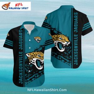 Jacksonville Jaguars Hawaiian Shirt Bold Graphic Splash Style