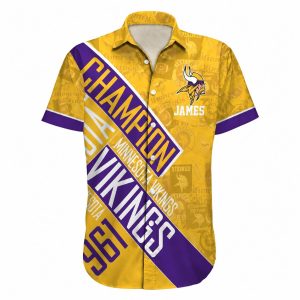 Vikings Champion Theme Hawaiian Shirt 1