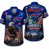 Buffalo Bills Personalized America 250 Hawaiian Shirt