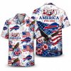 Buffalo Bills Vintage Flag America 250 Hawaiian Shirt