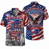 Kansas City Chiefs Eagle & City America 250 Hawaiian Shirt