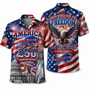 Buffalo Bills We the People Freedom Hawaiian Shirt