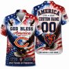 Chicago Bears Personalized Liberty Hawaiian Shirt