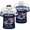 Dallas Cowboys Constitution Freedom Hawaiian Shirt