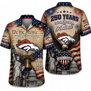 Denver Broncos We the People Heritage Hawaiian Shirt