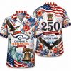 Denver Broncos Denver Heritage Toile Hawaiian Shirt