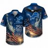 Detroit Lions Motor City Eagle Freedom 250 Hawaiian Shirt Detroit Lions Motor City Eagle Freedom 250 Hawaiian Shirt