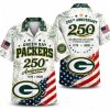 Green Bay Packers Personalized America 250 Hawaiian Shirt Green Bay Packers Personalized America 250 Hawaiian Shirt