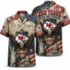 Kansas City Chiefs Liberty & Eagle America 250 Hawaiian Shirt Kansas City Chiefs Liberty & Eagle America 250 Hawaiian Shirt