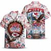 Kansas City Chiefs Stars & Stripes America 250 Hawaiian Shirt